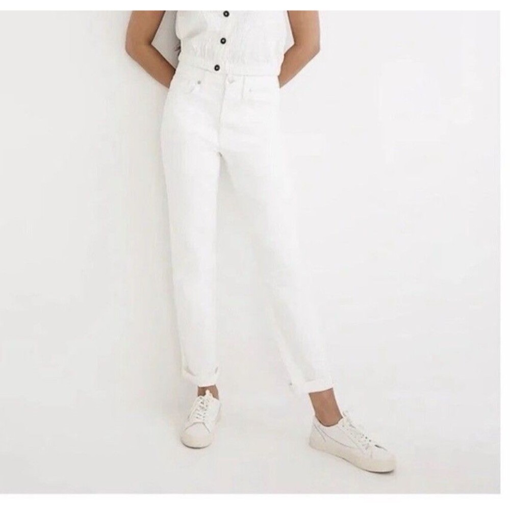 MADEWELL The Girljean in Tile White 24